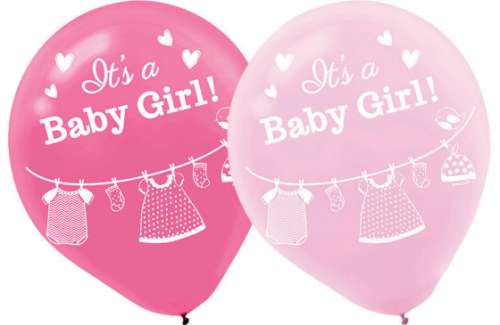Baby Shower Girl Balloons